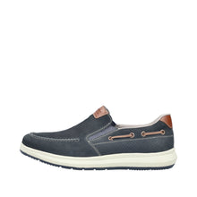 Load image into Gallery viewer, Rieker Wide Fit Navy Comfort Slip On|1696814
