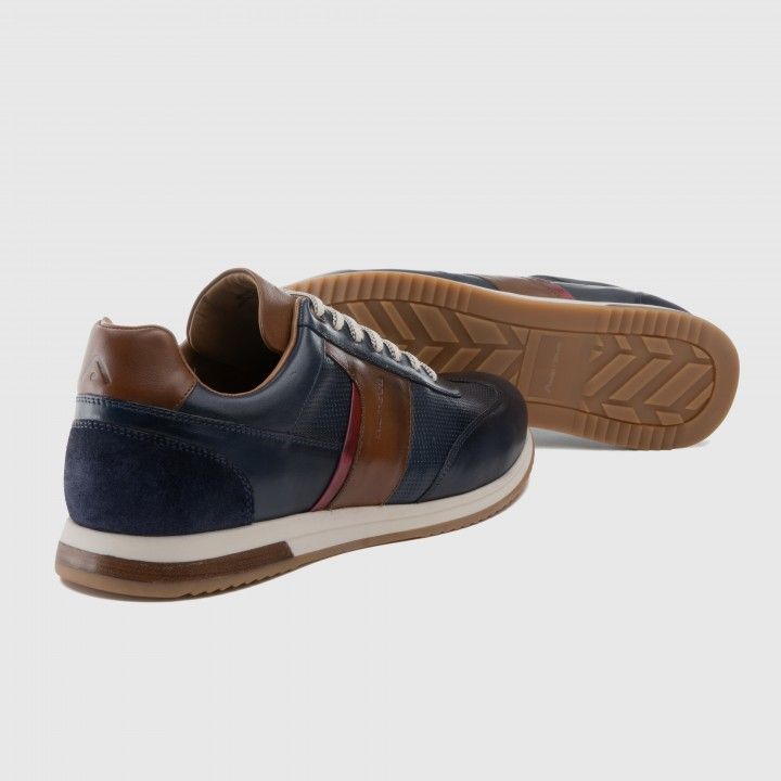 Ambitious Navy and Tan Trainer|113196580