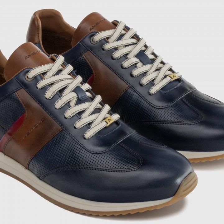 Ambitious Navy and Tan Trainer|113196580