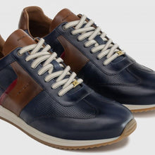 Load image into Gallery viewer, Ambitious Navy and Tan Trainer|113196580
