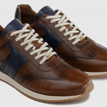 Load image into Gallery viewer, Ambitious Cognac and Navy Trainer|113196810
