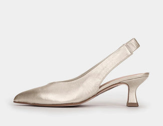 Pedro Miralles Gold Sling Back|18644GD