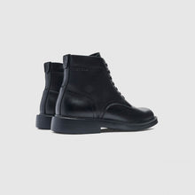 Load image into Gallery viewer, Ambitious Black Leather Laced Boot|146096583
