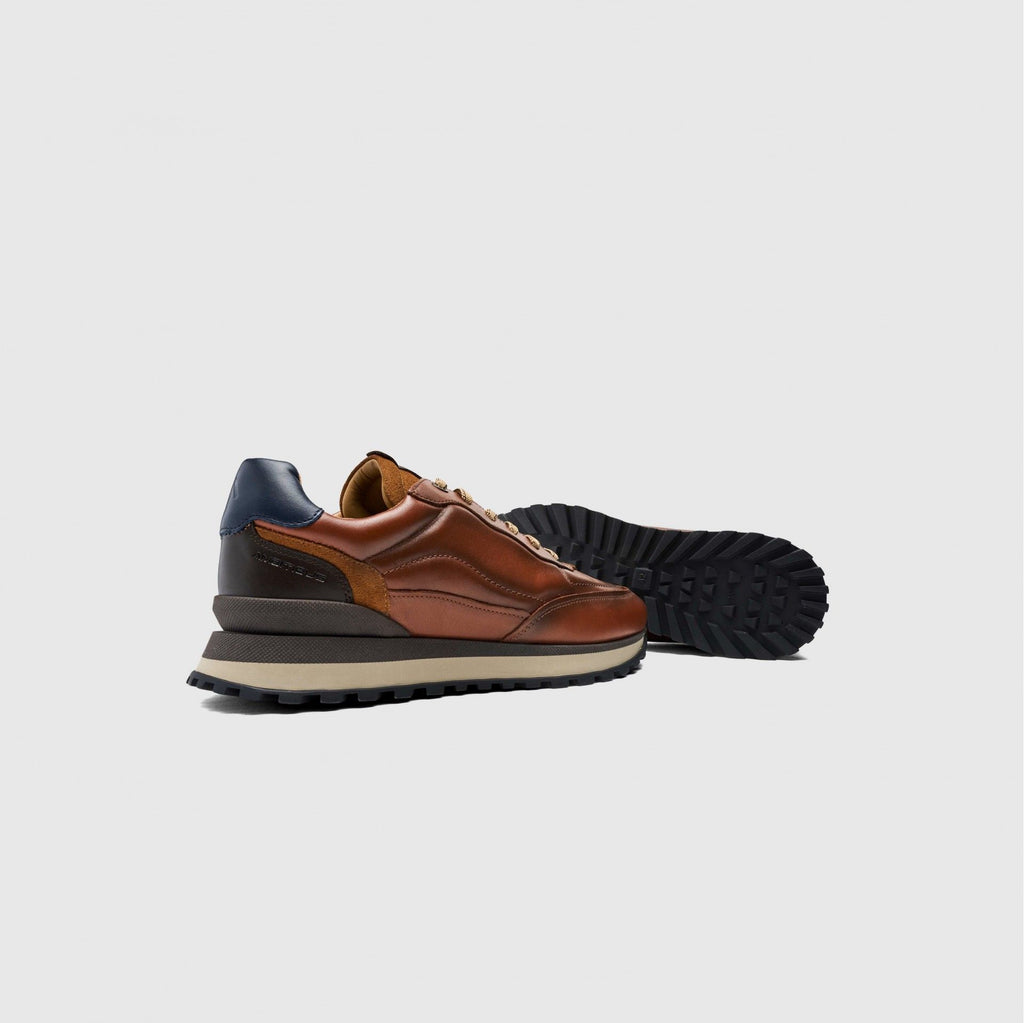 Ambitious Tan and Navy Trainer|145736584