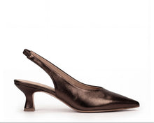 Load image into Gallery viewer, Pedro Miralles Metallic Brown Sling Back|24382MA
