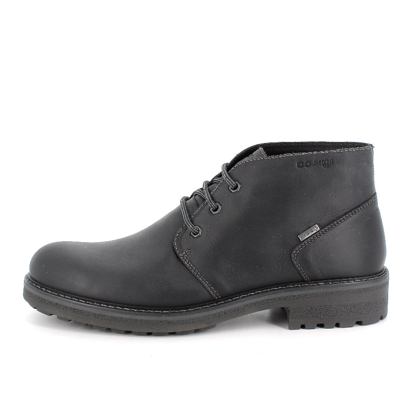 Igi & Co Black Gore-Tex Laced Ankle Boot|8620600