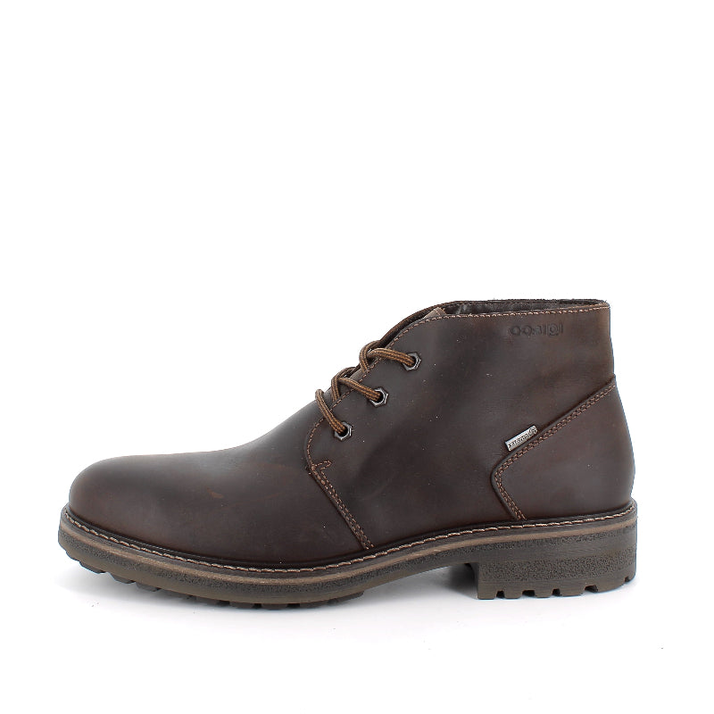 Igi & Co Dark Brown Gore-Tex Laced Ankle Boot|8620611