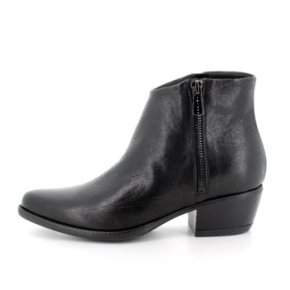 Igi & Co Double Zip Black Boho Ankle Boot|8698000
