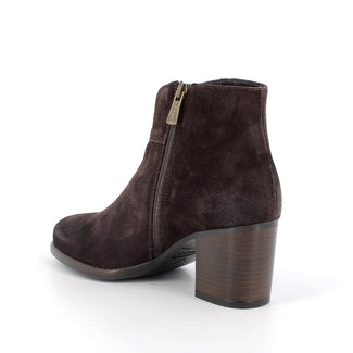 Igi & Co Dark Brown Suede Boho Ankle Boot|8698922
