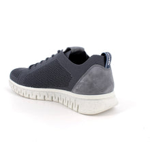 Load image into Gallery viewer, Igi &amp; Co Navy fabric and Suede Trainer|1111200
