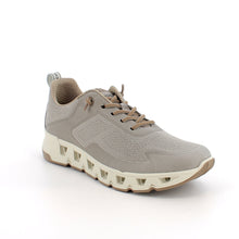 Load image into Gallery viewer, Gray athletic shoe with a white sole on a white background
