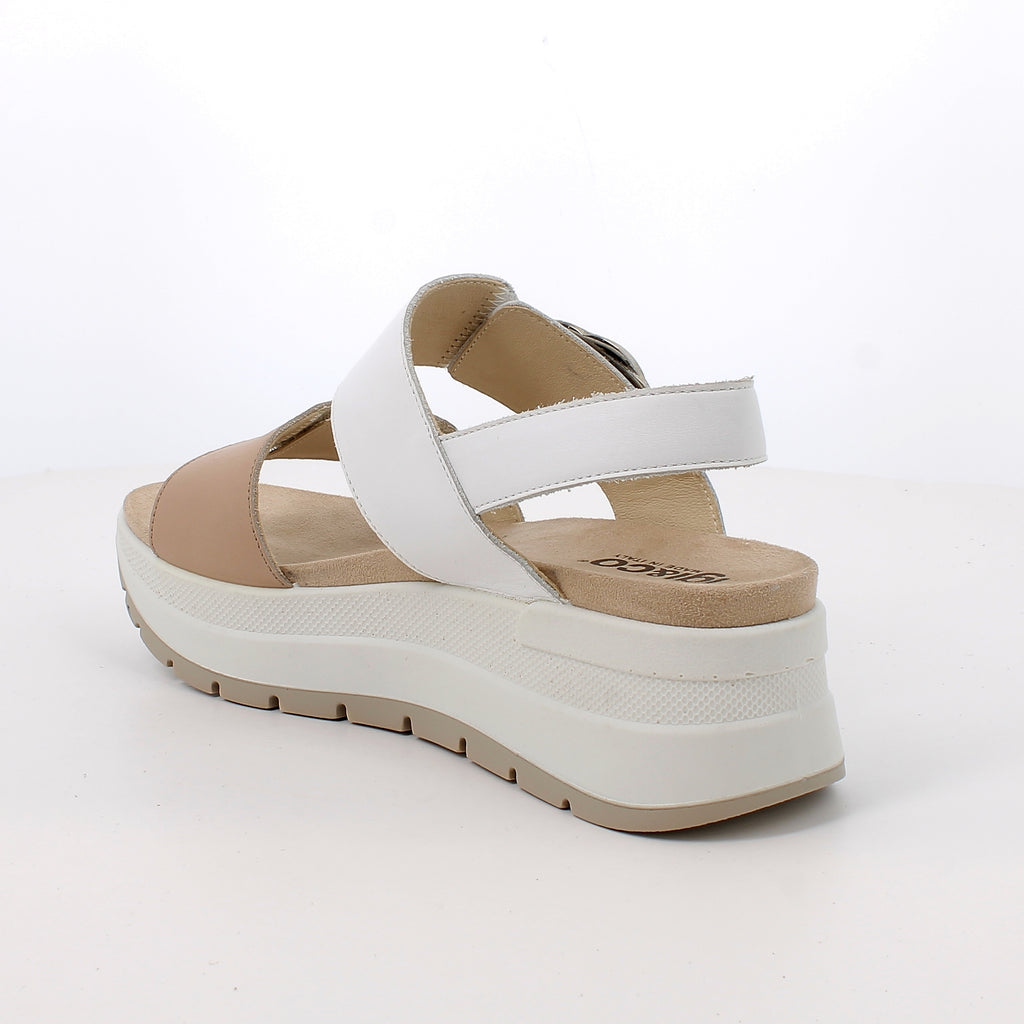 Igi & Co White and Brown Sandal|1178022
