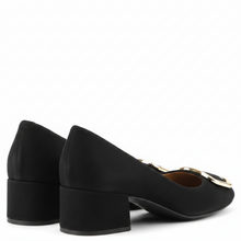 Load image into Gallery viewer, Hogl Black Suede Pump|2104002010
