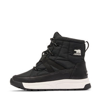 Load image into Gallery viewer, Black Sorel boot on a white background
