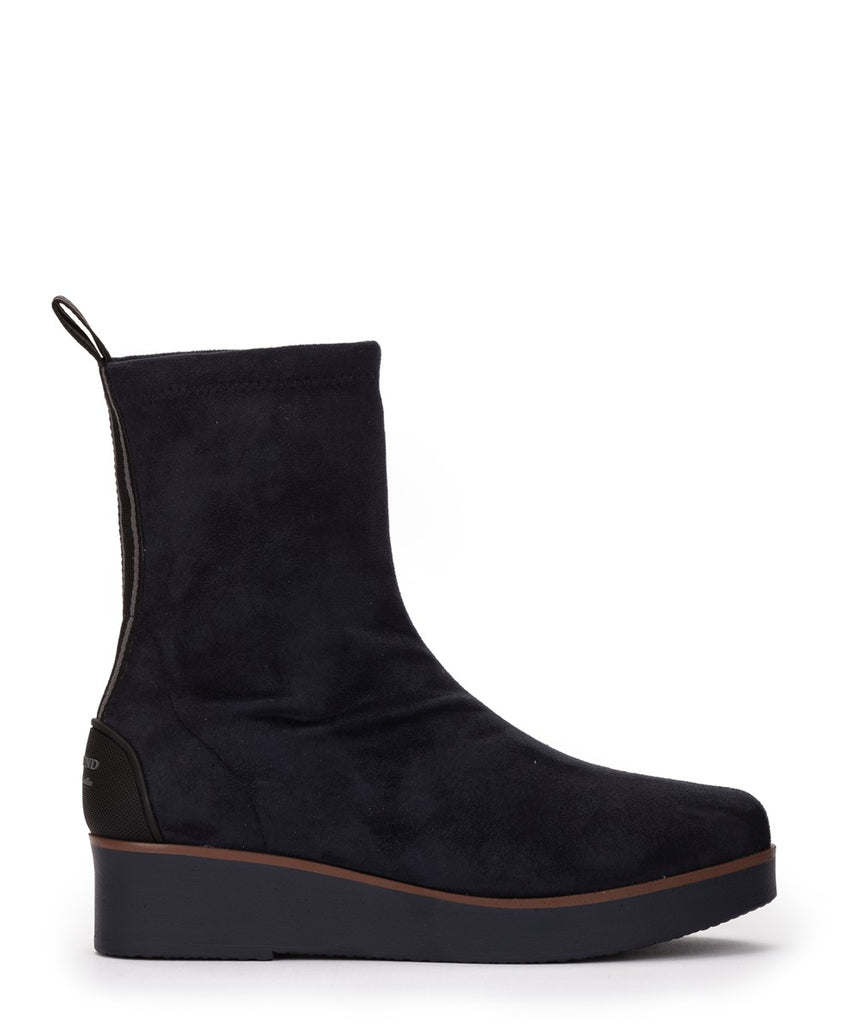 Pedro Miralles Navy Sock Ankle Boot|22500NA