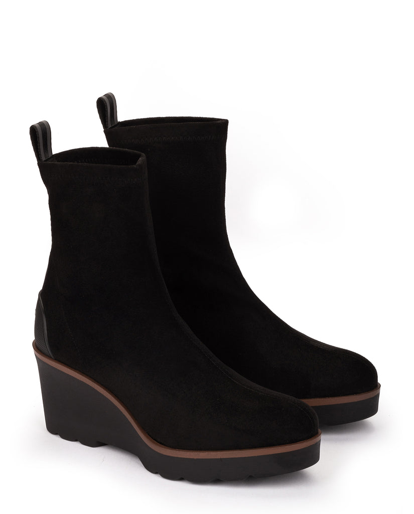 Pedro Miralles Black Sock Ankle Boot|22557BK