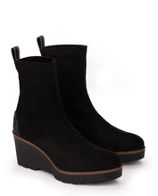 Load image into Gallery viewer, Pedro Miralles Black Sock Ankle Boot|22557BK
