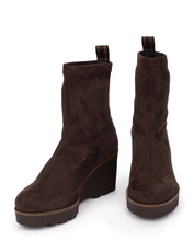 Load image into Gallery viewer, Pedro Miralles Dark Brown Stretch Ankle Boot|22557DB
