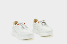Load image into Gallery viewer, Pair of white sneakers on a light gray background
