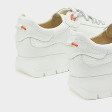 Load image into Gallery viewer, Jose Saenz White Wedge Trainer|2287WHT
