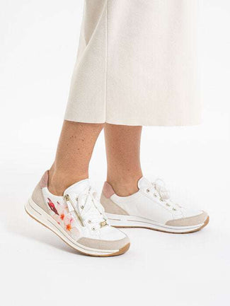 Ara 122480174- Wide Fit  Trainer.