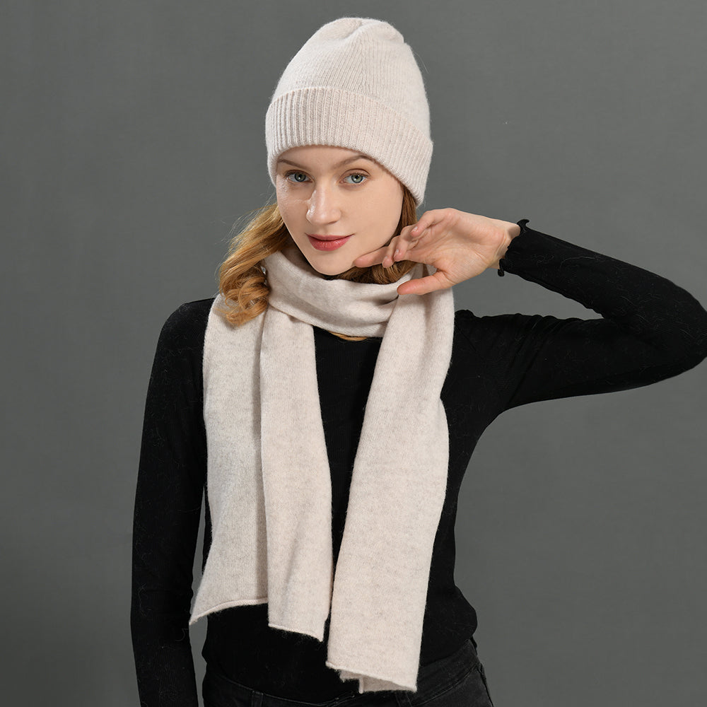Karen Koo Matching Hat & Scarf