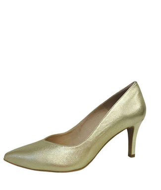 Karen Koo 6047GLD- Court Shoe.