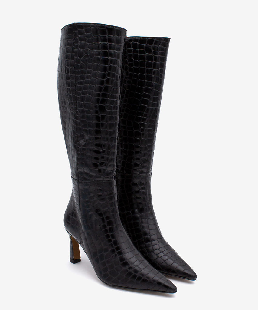 Angel Alarcon 25619CROBK- Tall Boot.