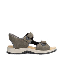 Load image into Gallery viewer, Rieker Taupe Comfort Sandal|2695325
