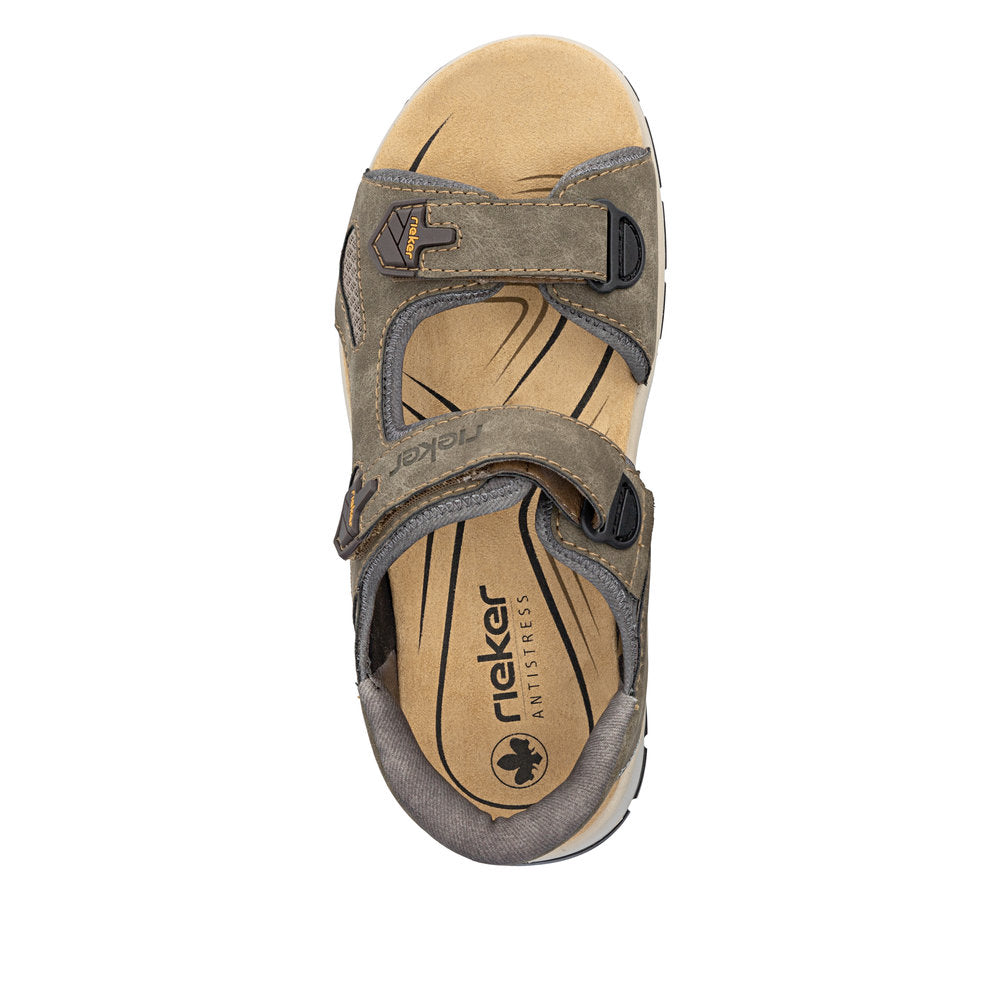 Rieker Taupe Comfort Sandal|2695325