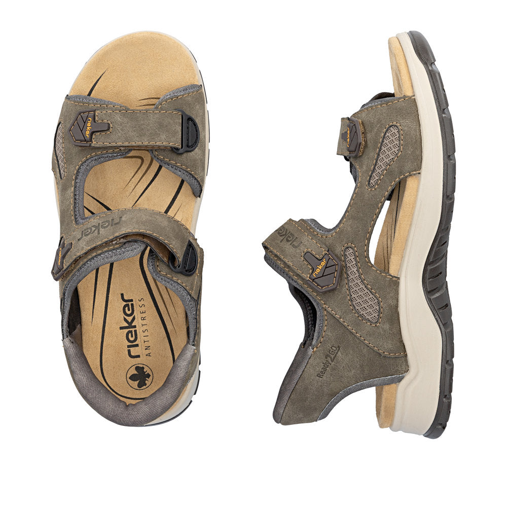 Rieker Taupe Comfort Sandal|2695325