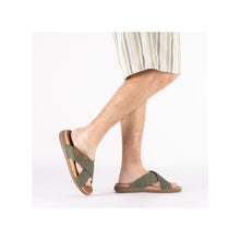 Load image into Gallery viewer, Rieker Green Comfort Sandal|2707054
