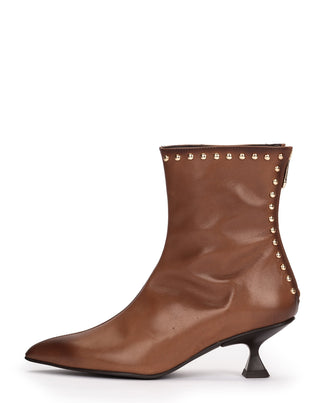 Pedro Miralles Tan  High Heel Ankle Boot|29397BRN