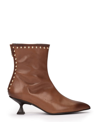 Pedro Miralles Tan  High Heel Ankle Boot|29397BRN