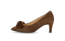 Load image into Gallery viewer, Gabor Brown Suede Court Shoe|301402003
