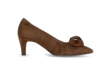 Load image into Gallery viewer, Gabor Brown Suede Court Shoe|301402003

