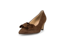 Load image into Gallery viewer, Gabor Brown Suede Court Shoe|301402003
