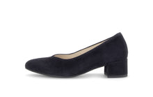 Load image into Gallery viewer, Gabor Navy Suede Pump|301501001
