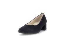 Load image into Gallery viewer, Gabor Navy Suede Pump|301501001
