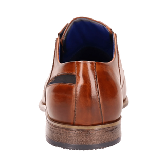 Bugatti Cognac Business Laced Shoe|31196010CO