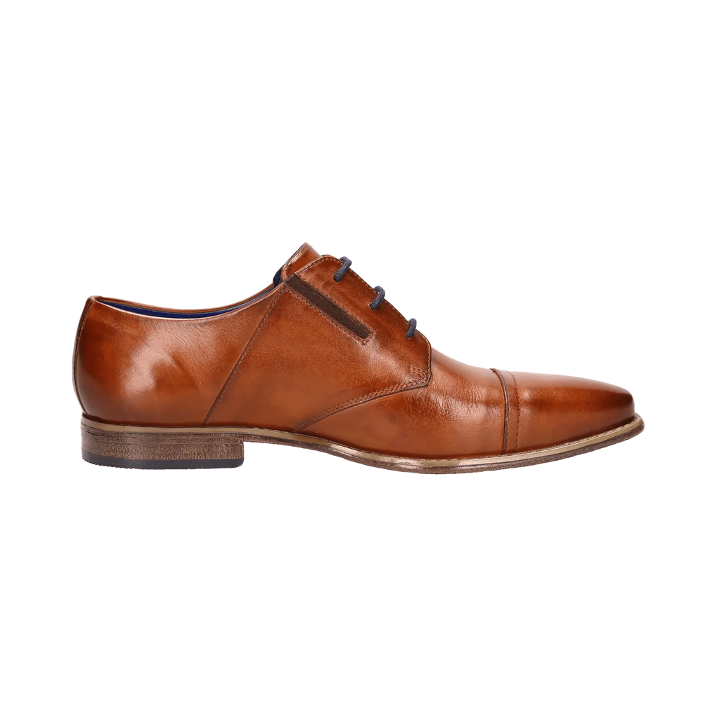 Bugatti Cognac Business Laced Shoe|31196010CO