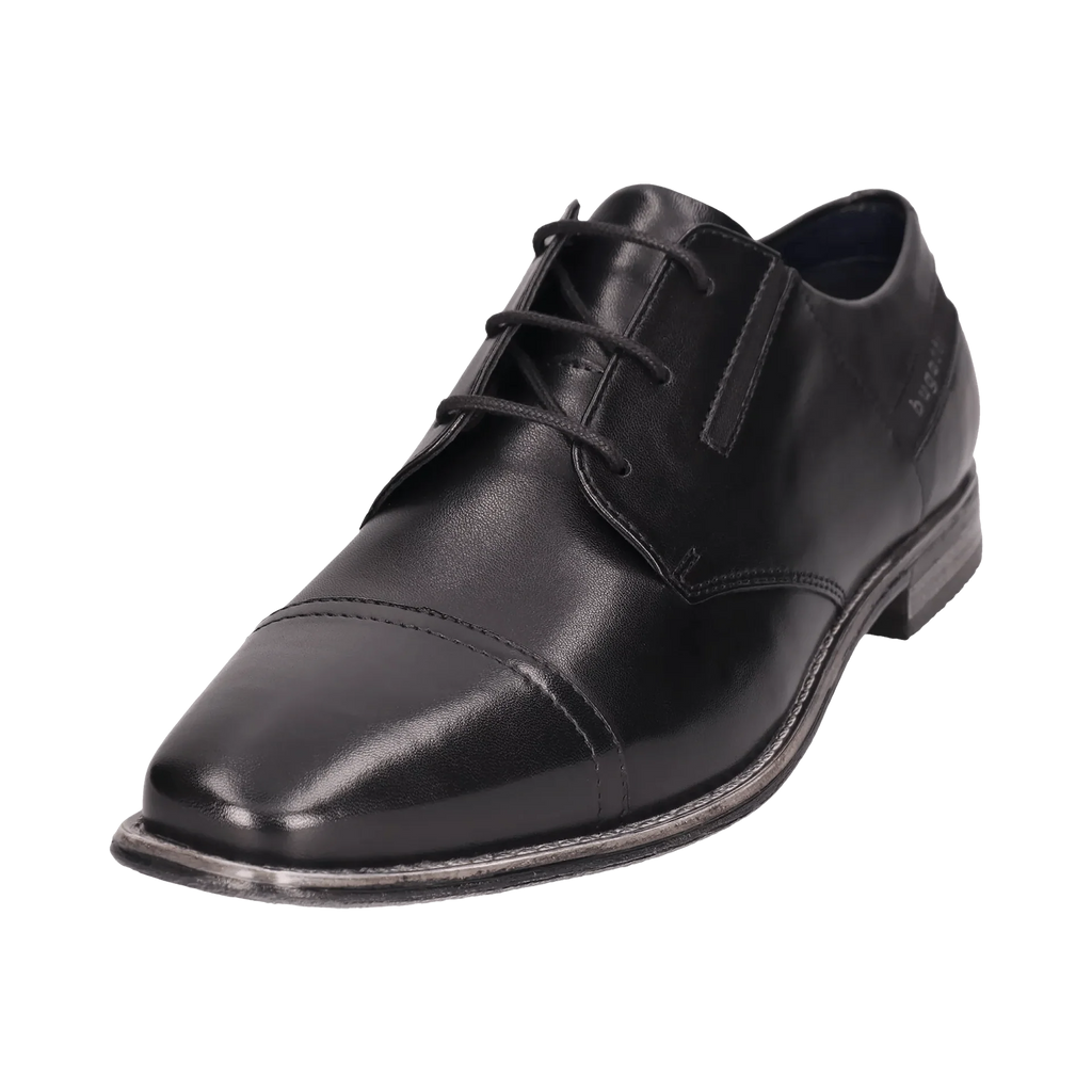 Bugatti Black Business Laced Shoe|31196010BK
