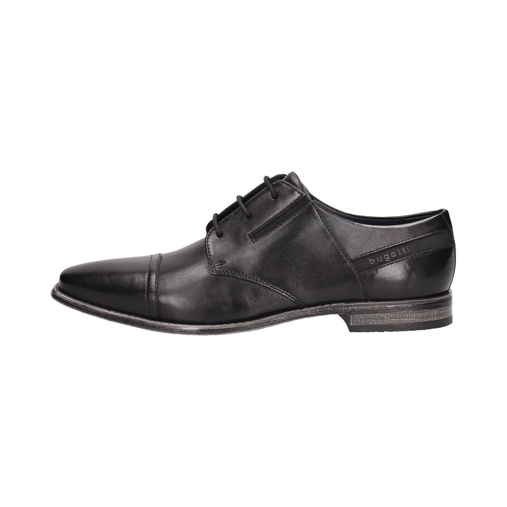 Bugatti Black Business Laced Shoe|31196010BK