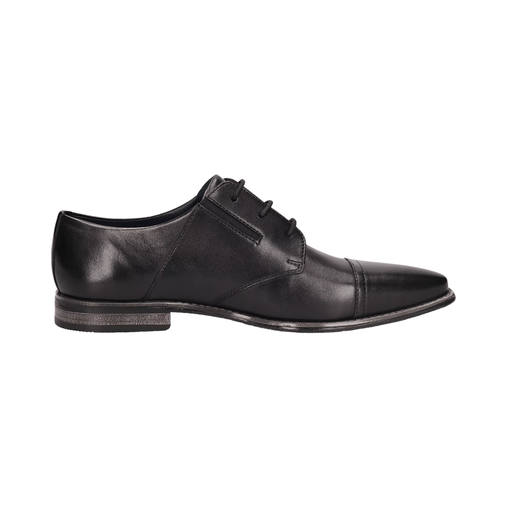 Bugatti Black Business Laced Shoe|31196010BK