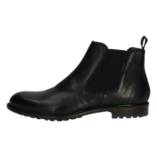 Load image into Gallery viewer, Bugatti Black Leather Chelsea Boot|311A0A3210
