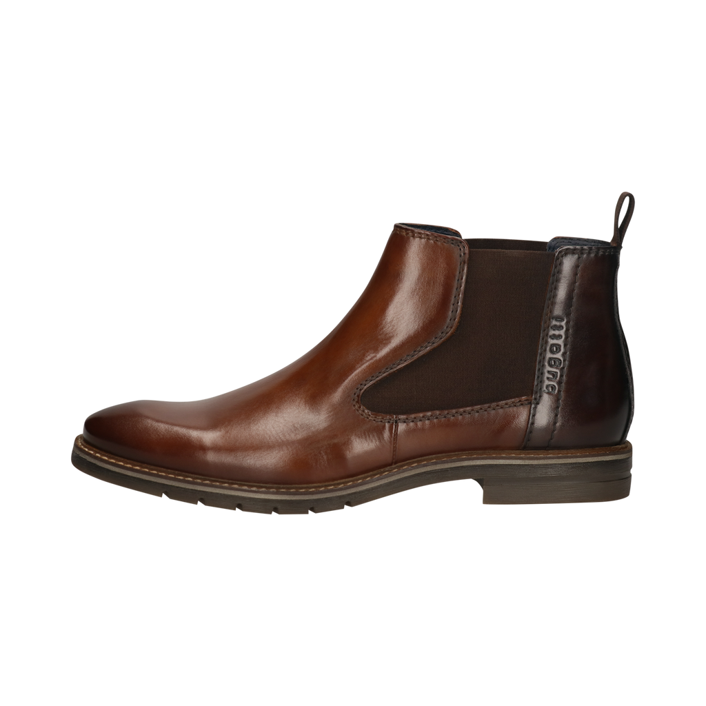 Bugatti Brown Leather Chelsea Boot|311A9E3463