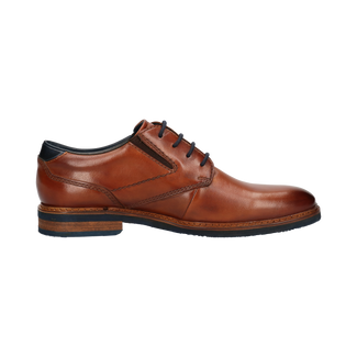 Bugatti Brown Leather Business Shoes|311AES016C