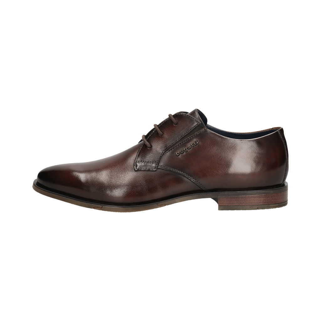 Bugatti Dark Brown leather Business Shoes|311AFY0261