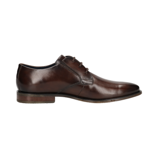 Bugatti Dark Brown leather Business Shoes|311AFY0261