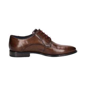 Bugatti Tan Leather Formal Laced Shoe|312AFY0560